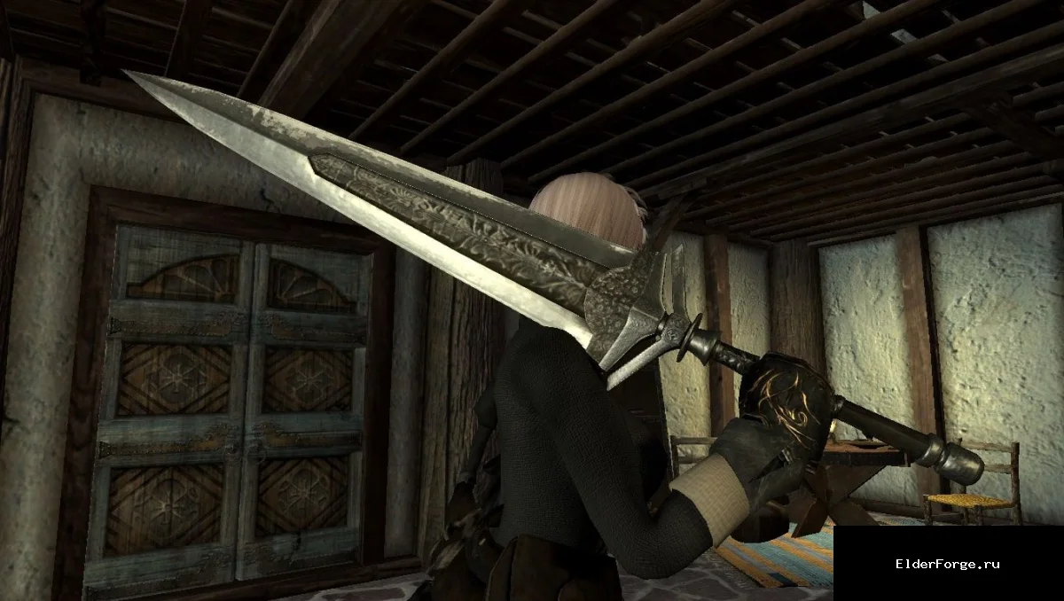 Обложка мода: Kukatsuo Weapon – гигантский двуручный меч для Skyrim SE и AE
