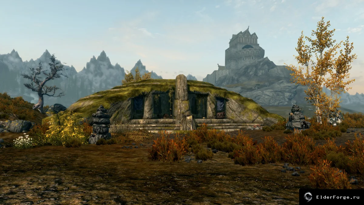 Обложка мода: Курган Мертвый Камень — новая локация Skyrim Legendary Edition