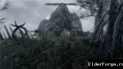 Обложка мода: Лагерь Изгоя — уникальный лагерь изгнанников для Skyrim Legendary Edition