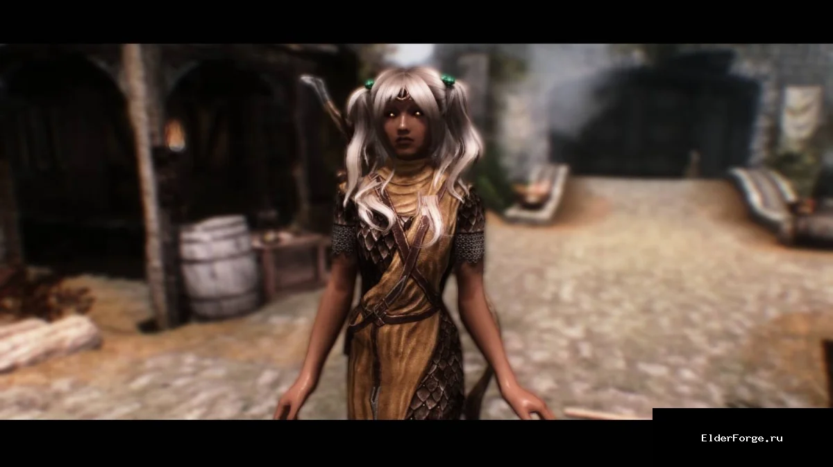 Обложка мода: Лаяна — новый демон-спутник для Skyrim Legendary Edition