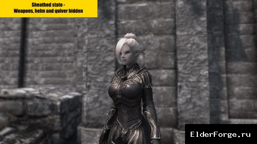 Обложка мода: LazyItemHider Redux – Автоматическое скрытие шлема, перчаток и оружия в Skyrim SE/AE