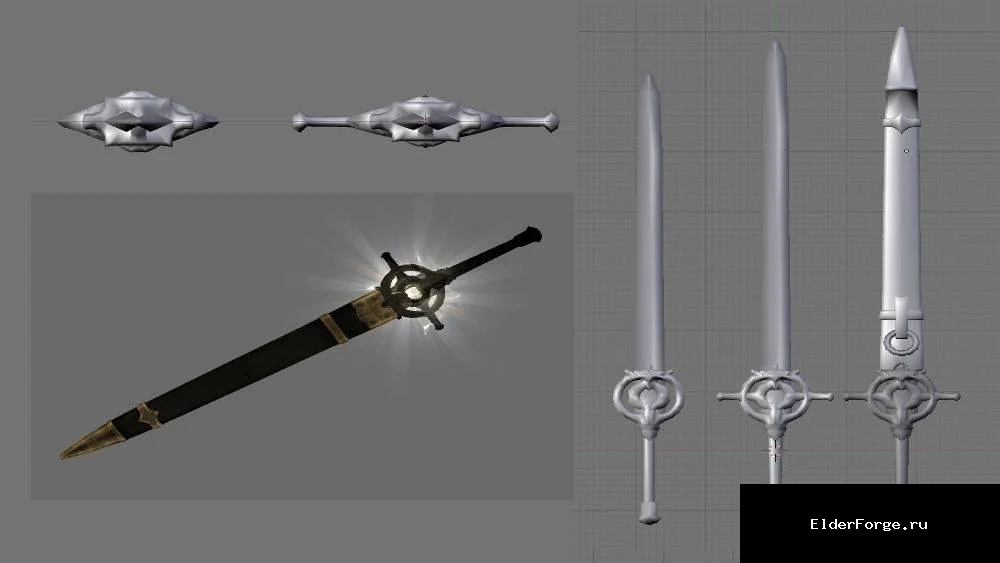 Обложка мода: LeanWolf's Better-Shaped Weapons LE — улучшенные формы и размеры оружия Skyrim