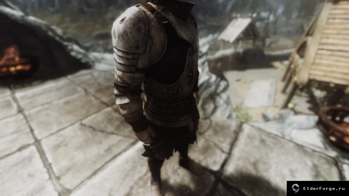 Обложка мода: Лёгкие рыцарские пластинчатые доспехи для Skyrim LE