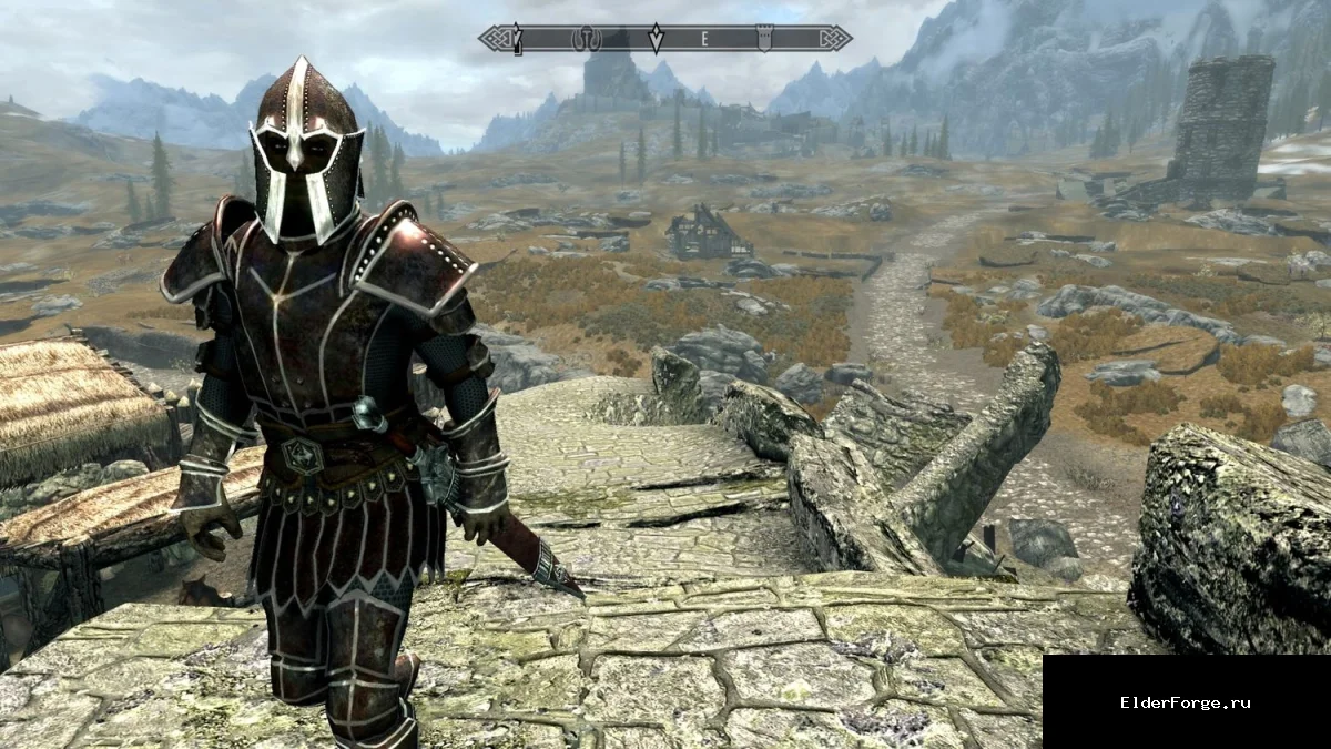 Обложка мода: Лёгкий имперский доспех из Oblivion для Skyrim SE