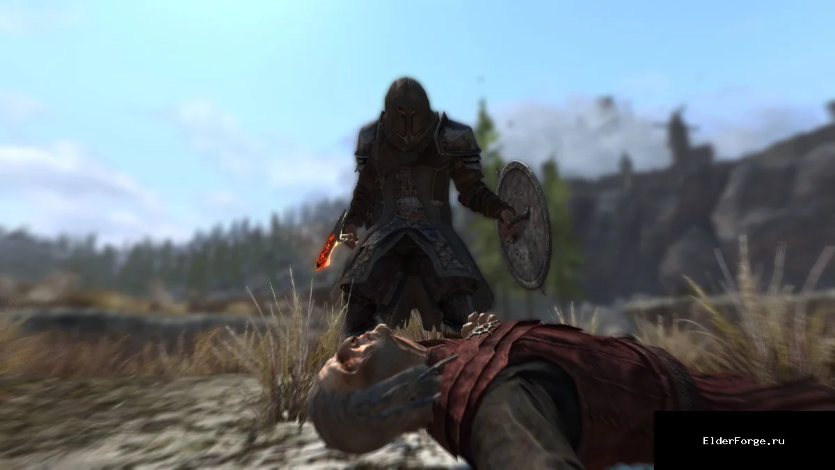 Обложка мода: Легкий сет Инквизитора для Skyrim Legendary Edition – лёгкая броня охотника на вампиров