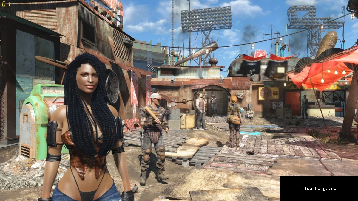 Обложка мода: Лекси — пресет привлекательной девушки для Fallout 4