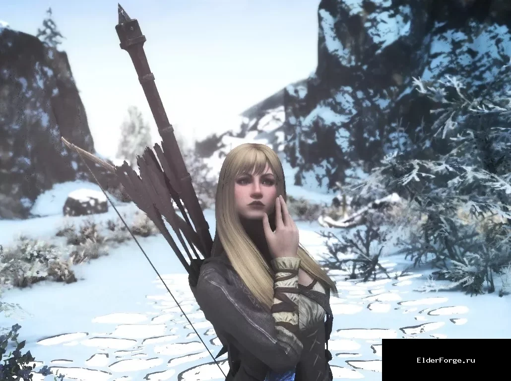 Обложка мода: Lenora – озвученный торговый спутник для Skyrim SE/AE