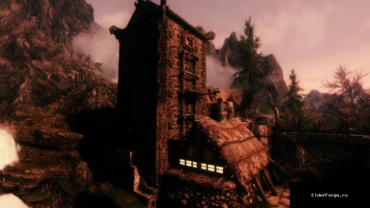 Обложка мода: Левая рука разбойника – новое поселение с домом у Маркарта для Skyrim LE