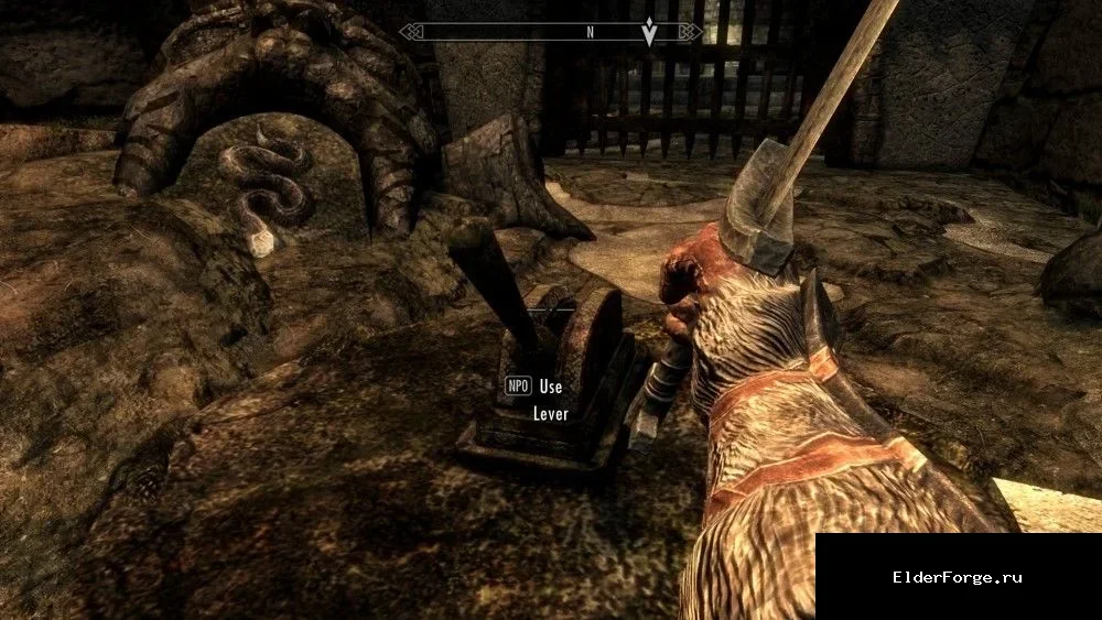 Обложка мода: Leverage: Удар по рычагу в Skyrim SE – активируй любые механизмы