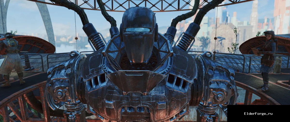Обложка мода: Liberty Prime HD – детализированный 2K-ретекстур для Fallout 4