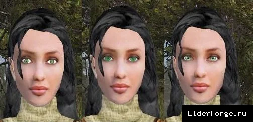 Обложка мода: Лица от Freelancer – новые модели лиц для имперцев и босмеров в Morrowind