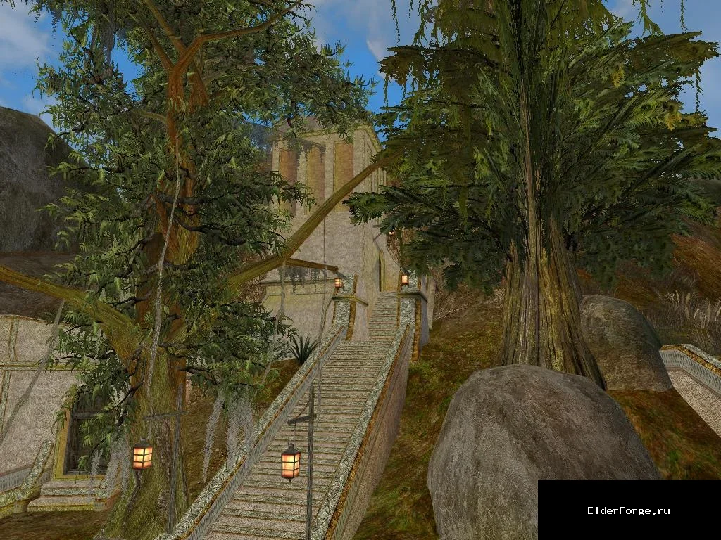 Обложка мода: Личная башня в Балморе – персональное жильё для Morrowind