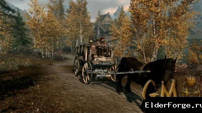Обложка мода: Личная повозка LE — Dragonkiller Cart Reloaded, путешествия с лагерем и хранилищами в Skyrim