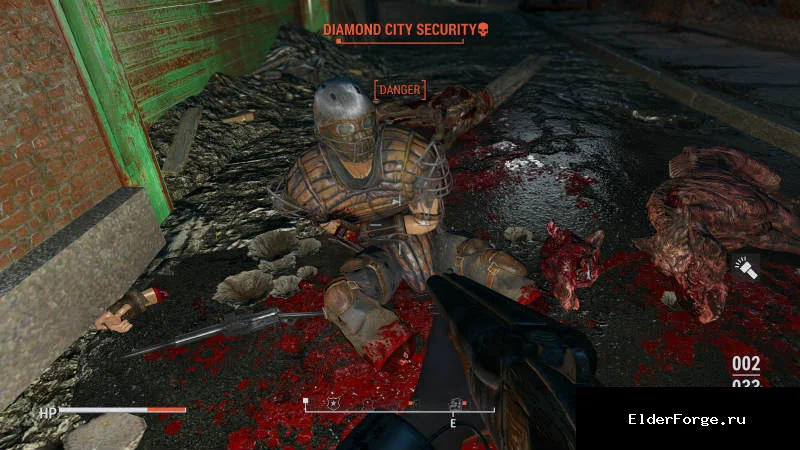Обложка мода: Live Dismemberment – Реальная расчленёнка в Fallout 4