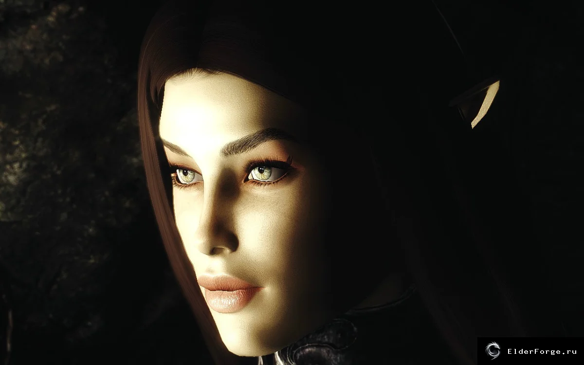 Обложка мода: LK Preset High Elf — сексуальная альтмерка для Skyrim LE