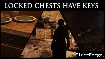 Обложка мода: Locked Chests Have Keys LE — открывайте запертые сундуки с найденными ключами
