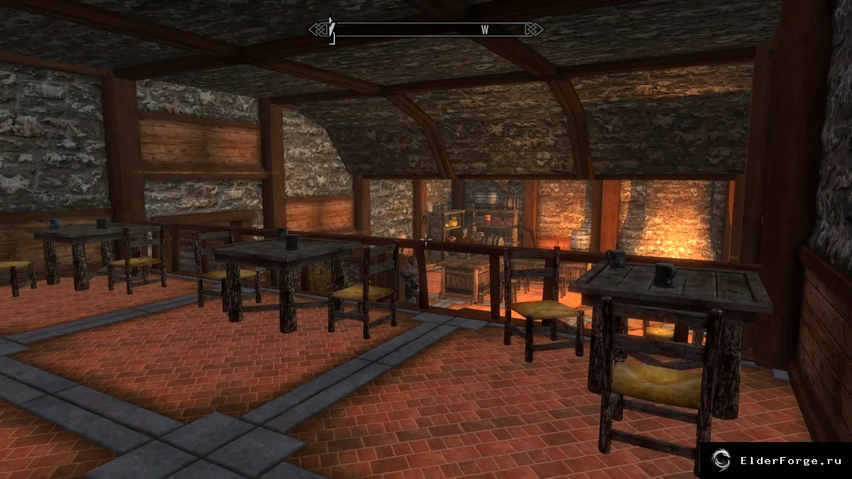 Обложка мода: Логово Довакина — скрытый подвал в домах героя Skyrim LE