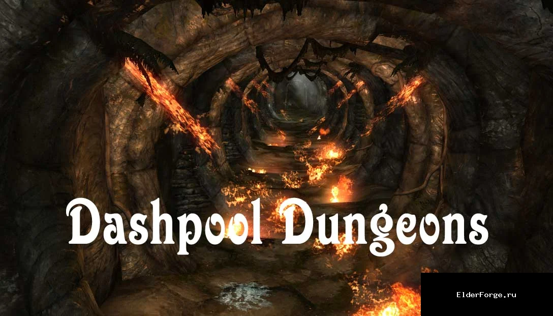 Обложка мода: Локации Дашпула LE — Additional Cave, 20 подземелий в стиле Forgotten Dungeons