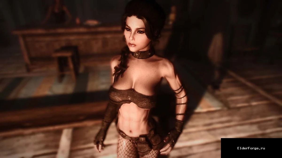 Обложка мода: Луна – лучница‑спутница для Skyrim Legendary Edition: брак, бессмертие, HDT‑совместимость
