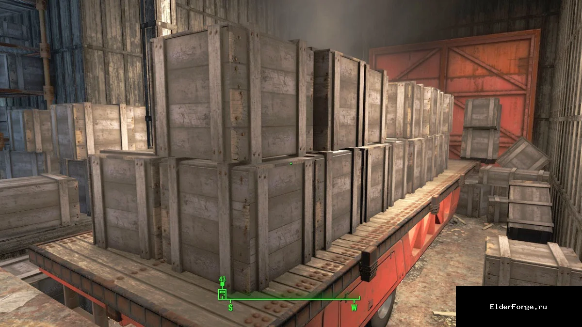 Обложка мода: Лутать деревянные ящики и контейнеры Vault‑Tec из DLC Far Harbor в Fallout 4