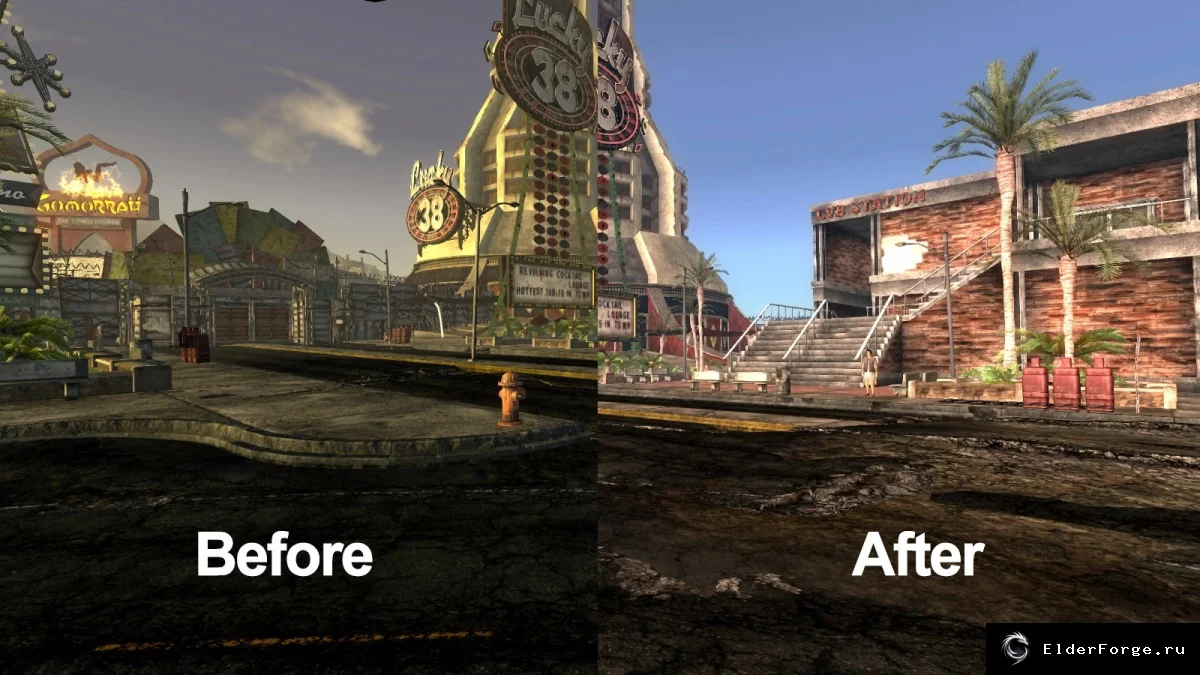 Обложка мода: M0rk's Lighting: Реалистичное освещение для Fallout: New Vegas