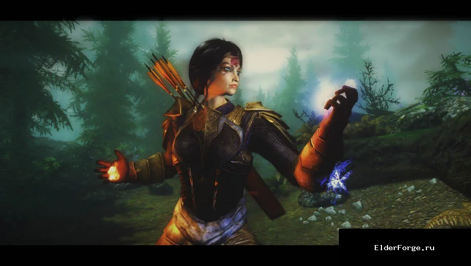Обложка мода: Magic Casting Animations Overhaul LE — новые анимации каста магии в Skyrim