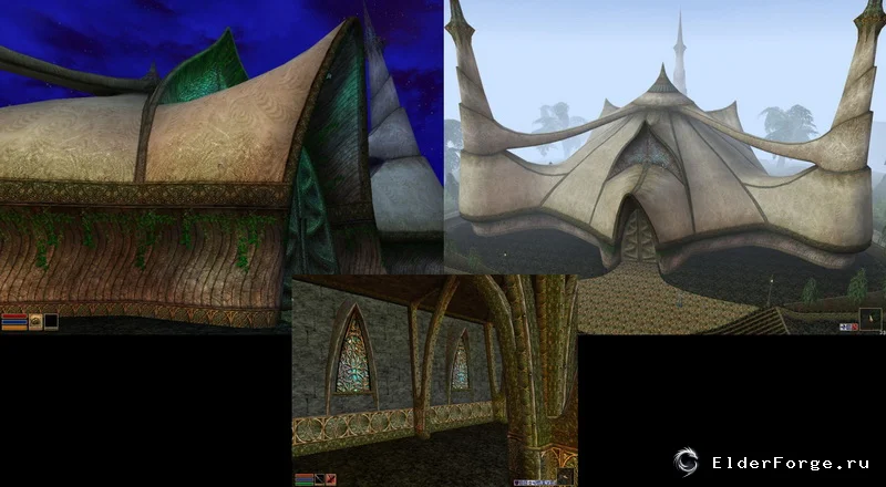Обложка мода: Magical Mournhold — улучшенные текстуры города в Morrowind