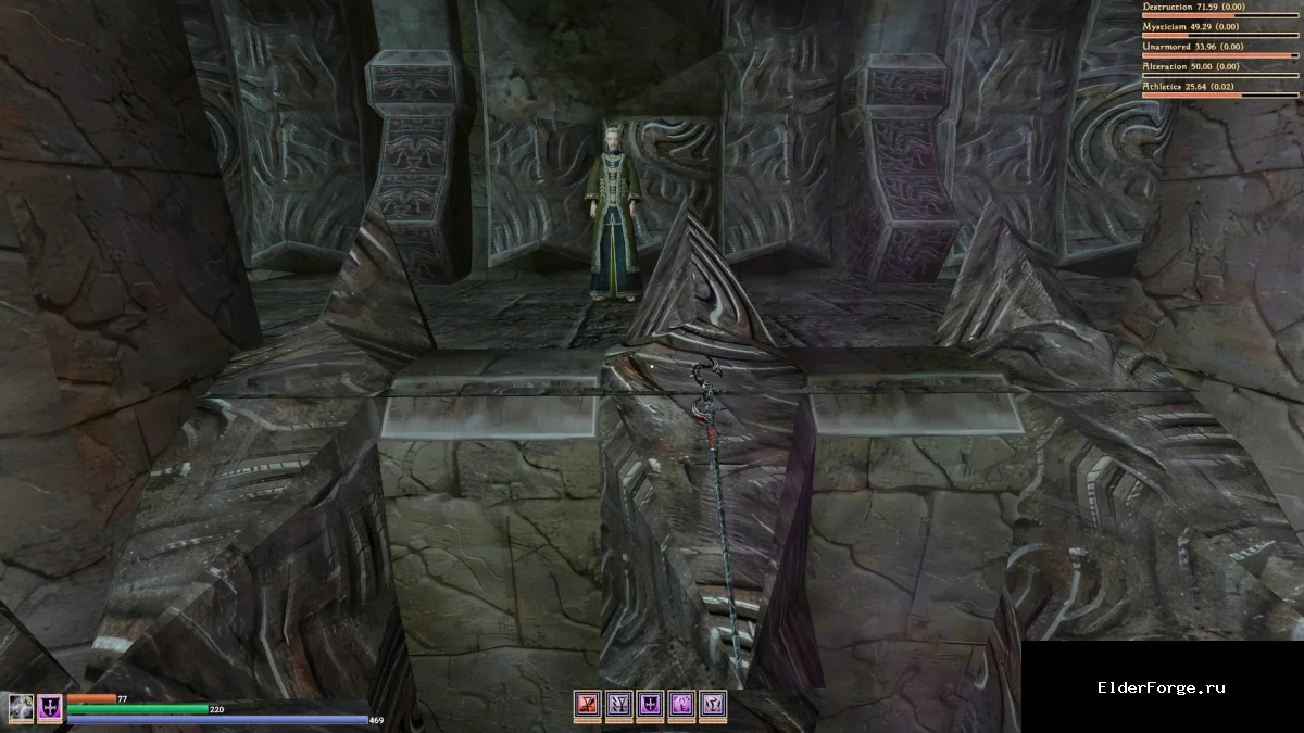 Обложка мода: Магические посохи для Morrowind: новые усиления маны и навыков