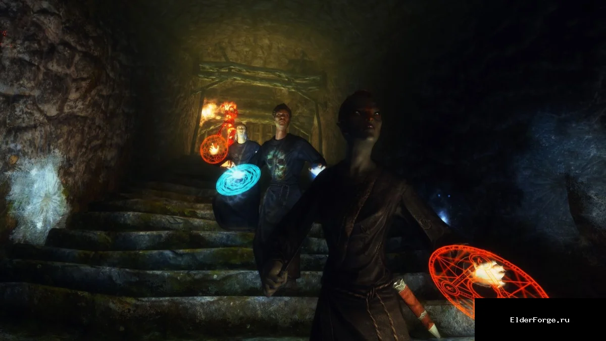 Обложка мода: Магические руны при касте заклинаний – 2k Edition для Skyrim Legendary Edition