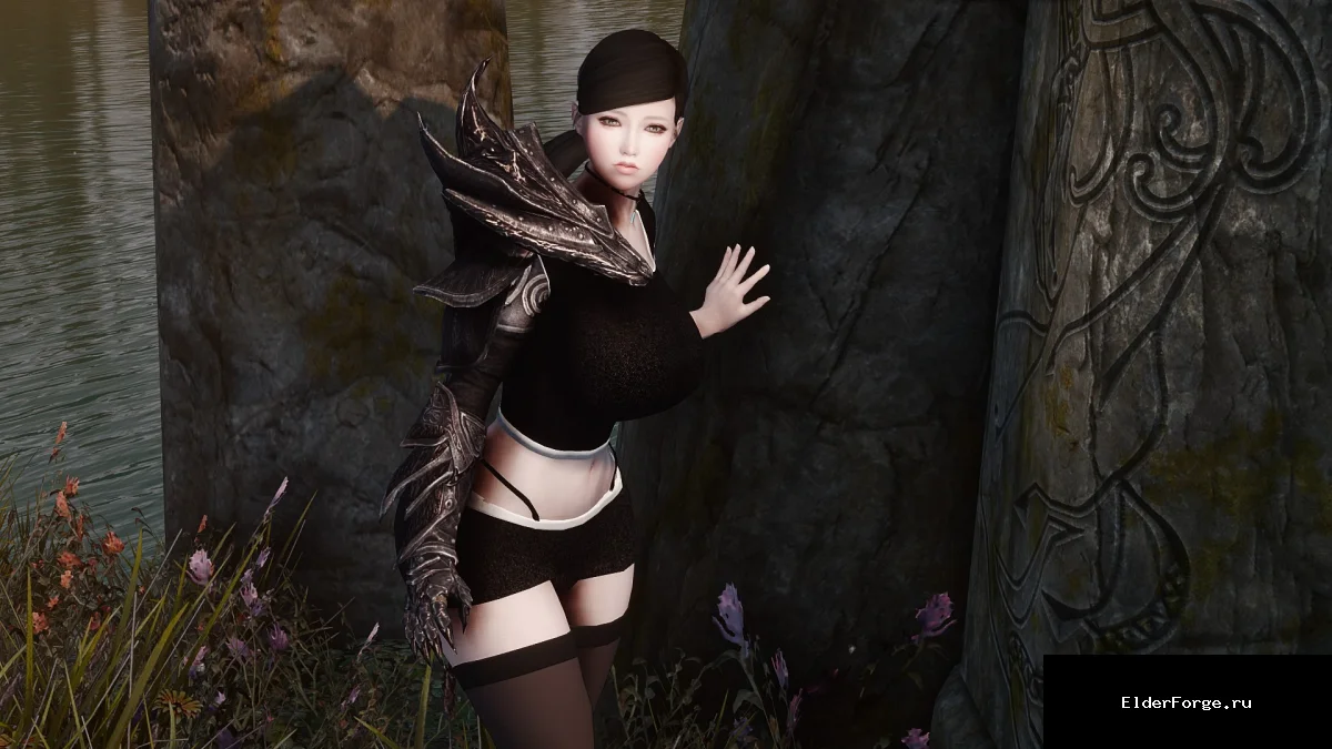 Обложка мода: Магический женский набор брони CBBE Magik Suit для Skyrim Legendary Edition