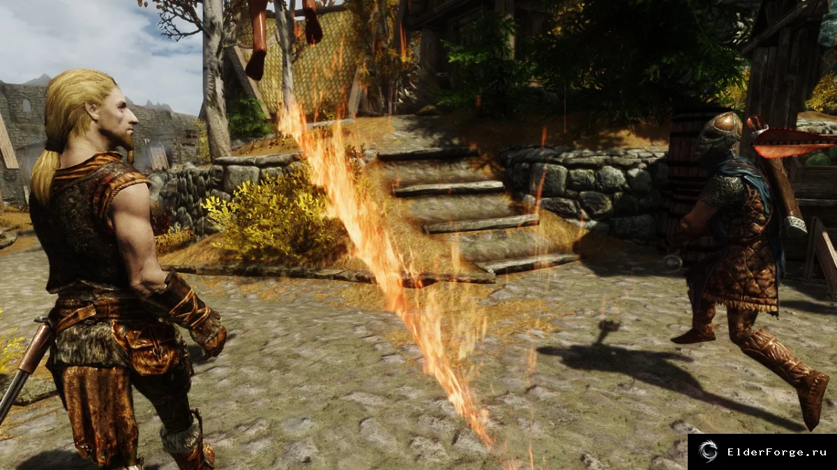 Обложка мода: Техники рукопашного и бездоспешного боя — Магистр для Skyrim LE