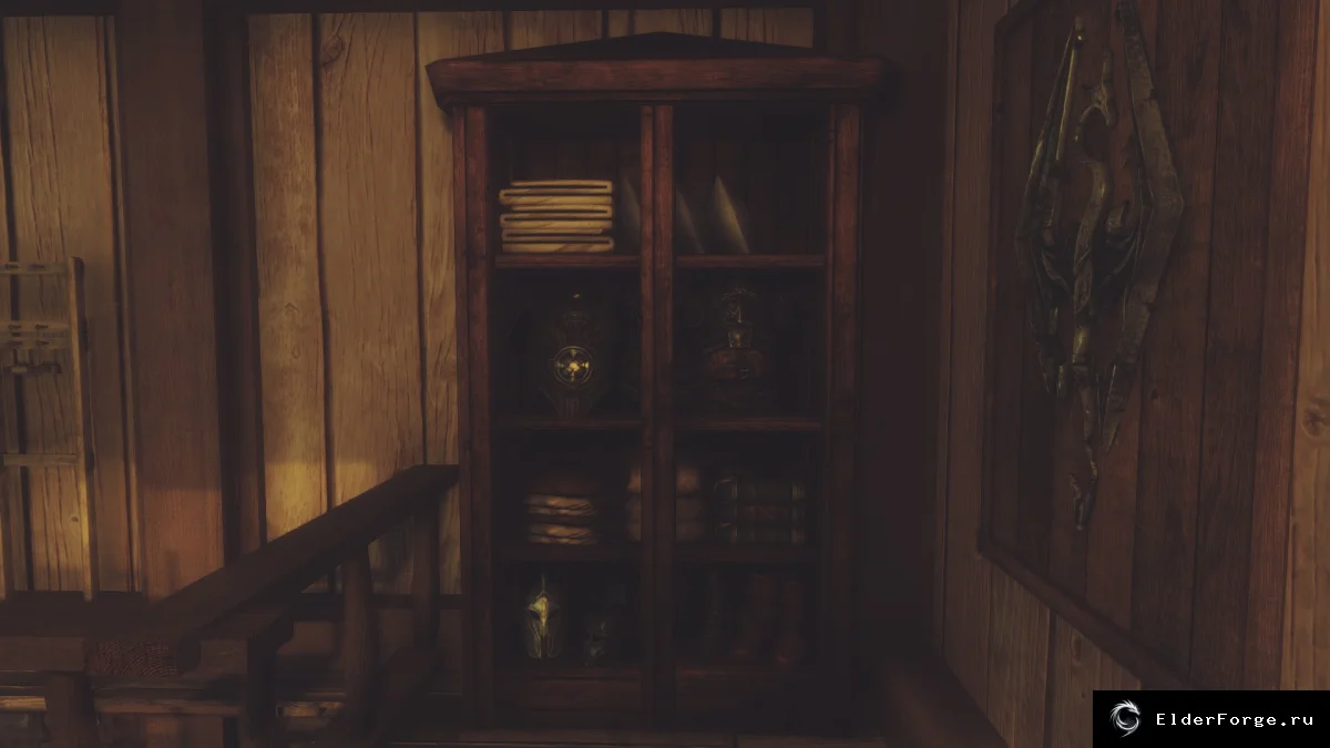 Обложка мода: Маленькая крепость — уютный дом для начинающих Довакинов, Skyrim LE