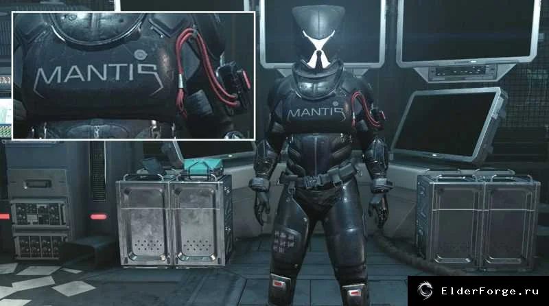 Обложка мода: Mantis Suit — Человек-насекомое: новый скафандр для Starfield