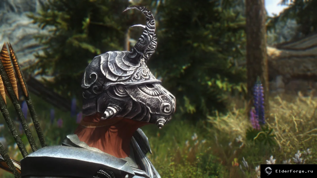 Обложка мода: Маска Клавикуса Вайла для аргониан — Skyrim LE, уникальная модель