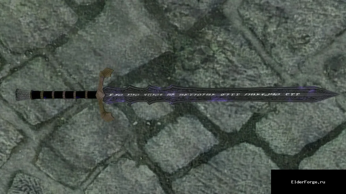 Обложка мода: Меч «Девять Планов Обливиона» — уникальное оружие для Skyrim LE