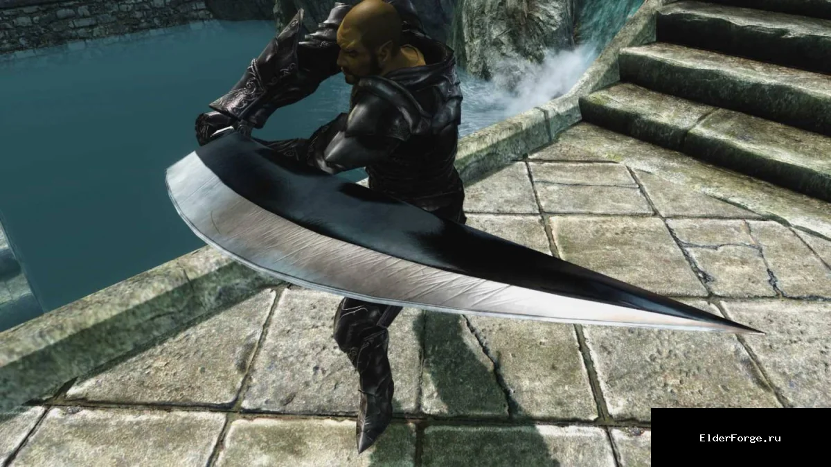 Обложка мода: Мечи из Блич для Skyrim LE – набор уникальных клинков, крафт в кузнице