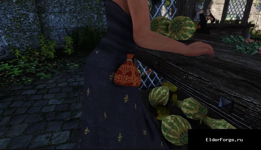 Обложка мода: Medieval Money Bag – реалистичные текстуры мешочка монет для Skyrim SE/AE