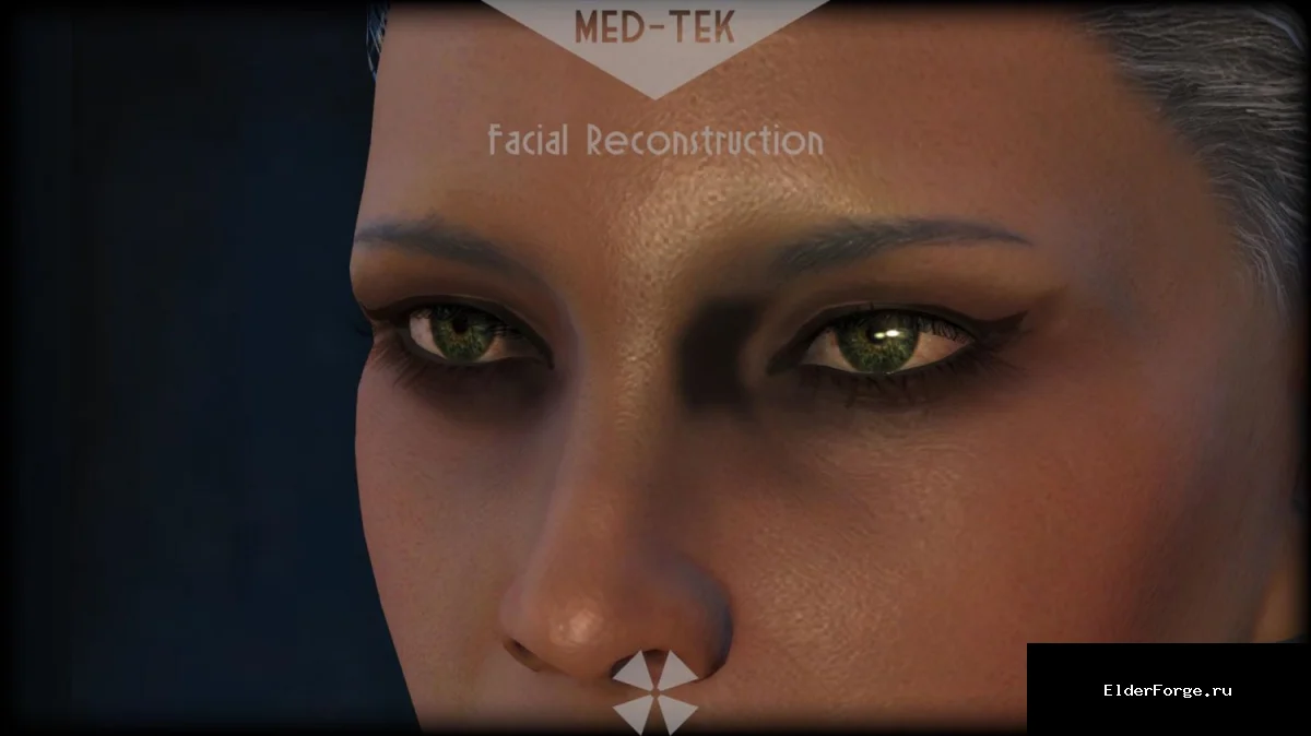 Обложка мода: Med‑Tek – высококачественные текстуры глаз для Fallout 4