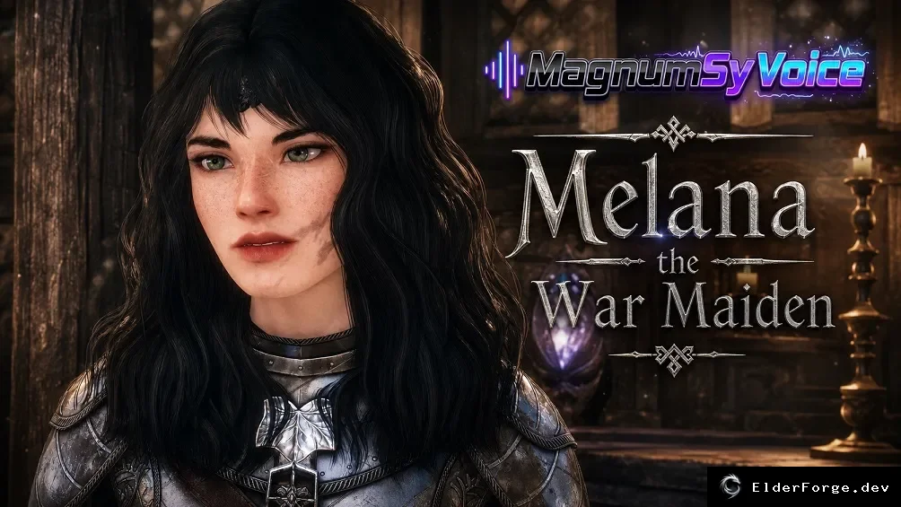 Обложка мода: Melana the War Maiden SE-AE — русская озвучка и перевод спутницы