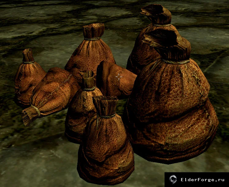 Обложка мода: Мешочки для монет Skyrim LE — удобное хранение золота и денег