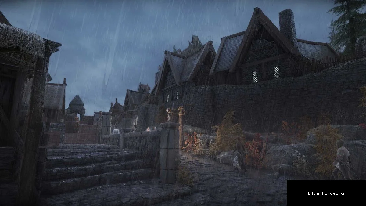 Обложка мода: Метрополис Вайтрана для Skyrim SE‑AE: расширенный город с новыми районами