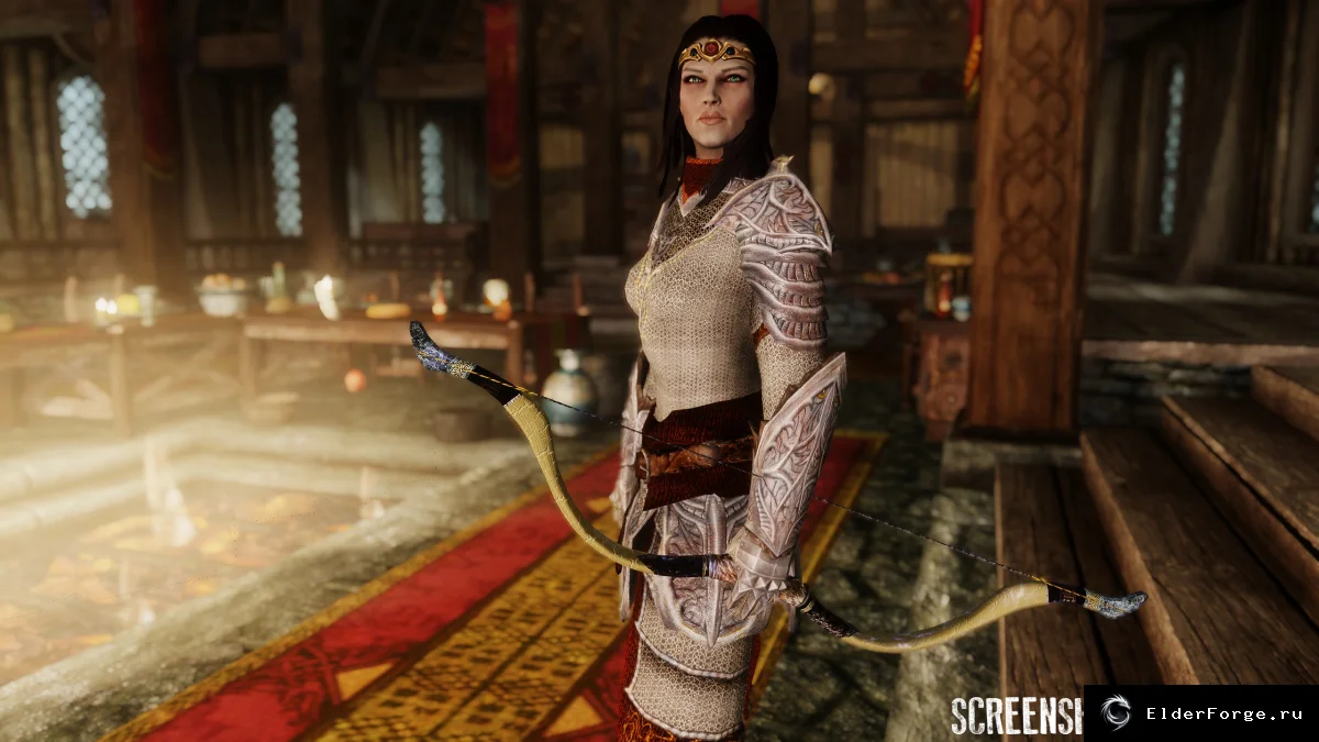 Обложка мода: Мифриловая броня серебряного блеска для Skyrim Legendary Edition