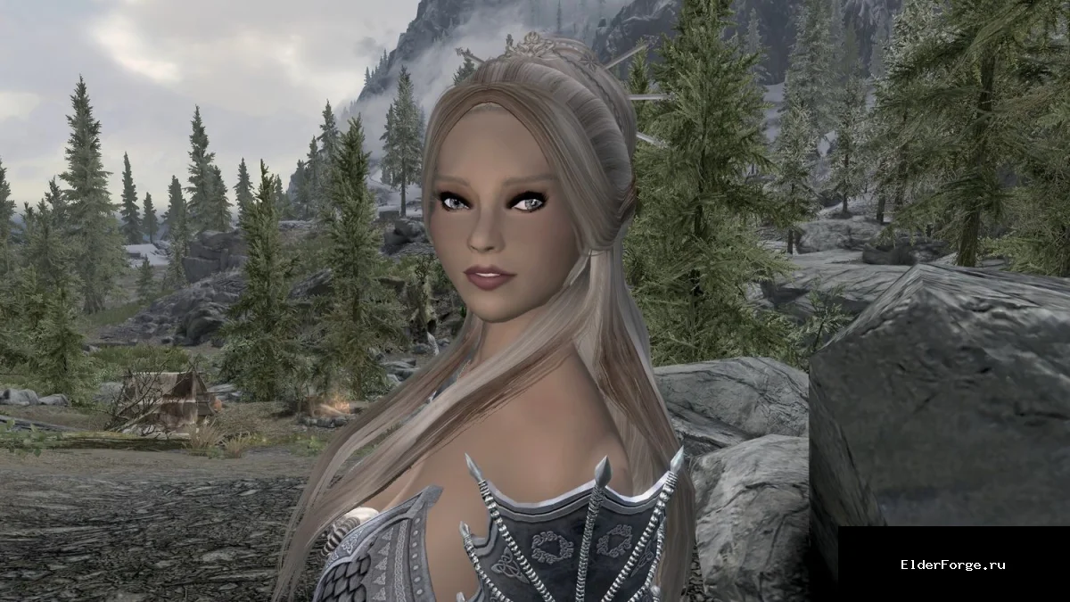 Обложка мода: Мики — новая спутница с CBBE телом для Skyrim LE
