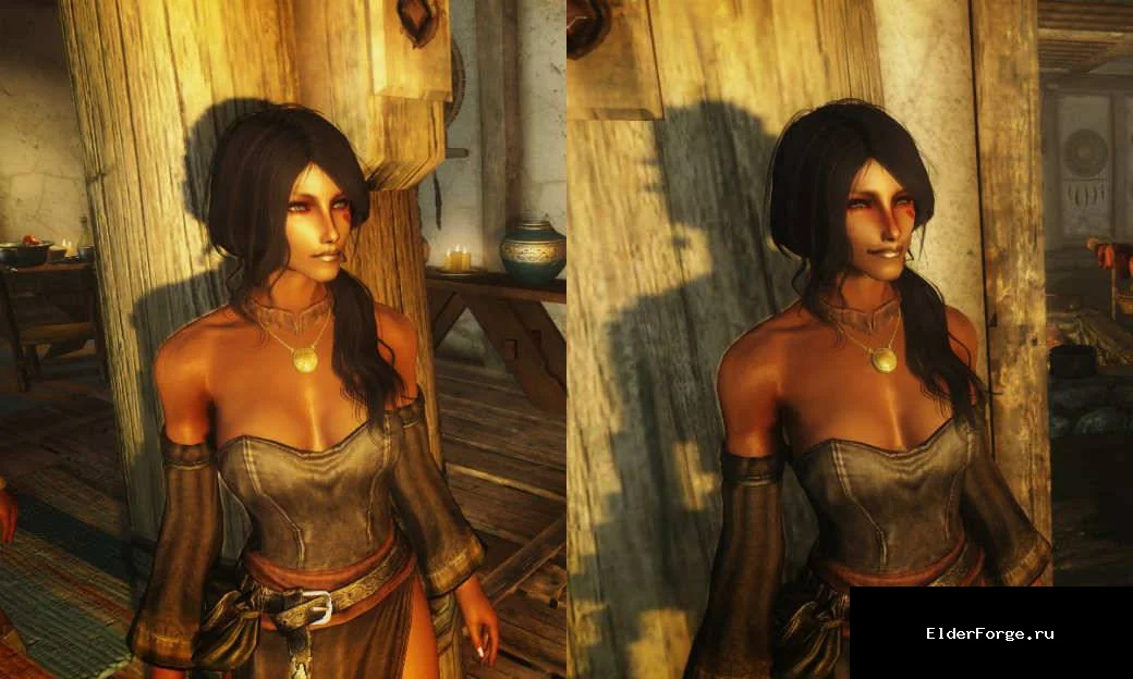 Обложка мода: Мимика девушек LE — EDialog, смущение и улыбки в диалогах в Skyrim