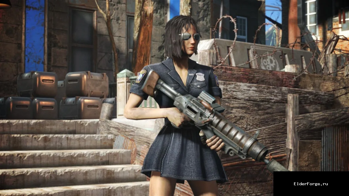Обложка мода: Мини‑платья Содружества для женских персонажей в Fallout 4