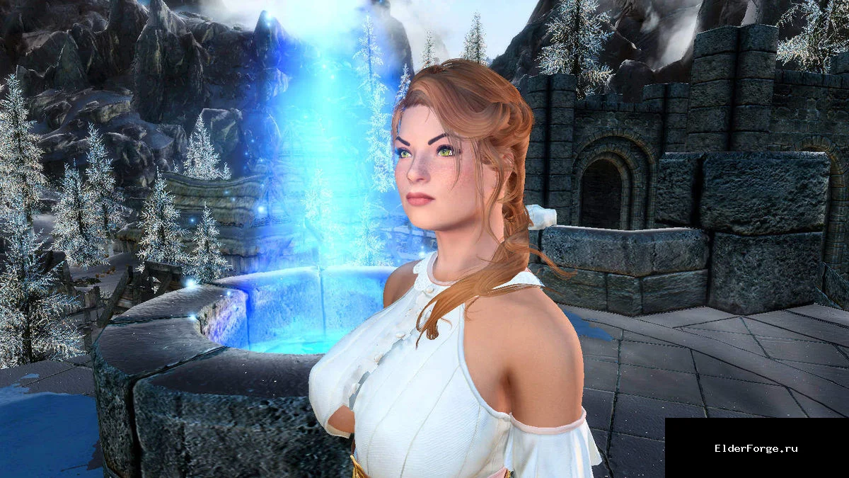 Обложка мода: Миранда – огненный маг для Skyrim SE-AE