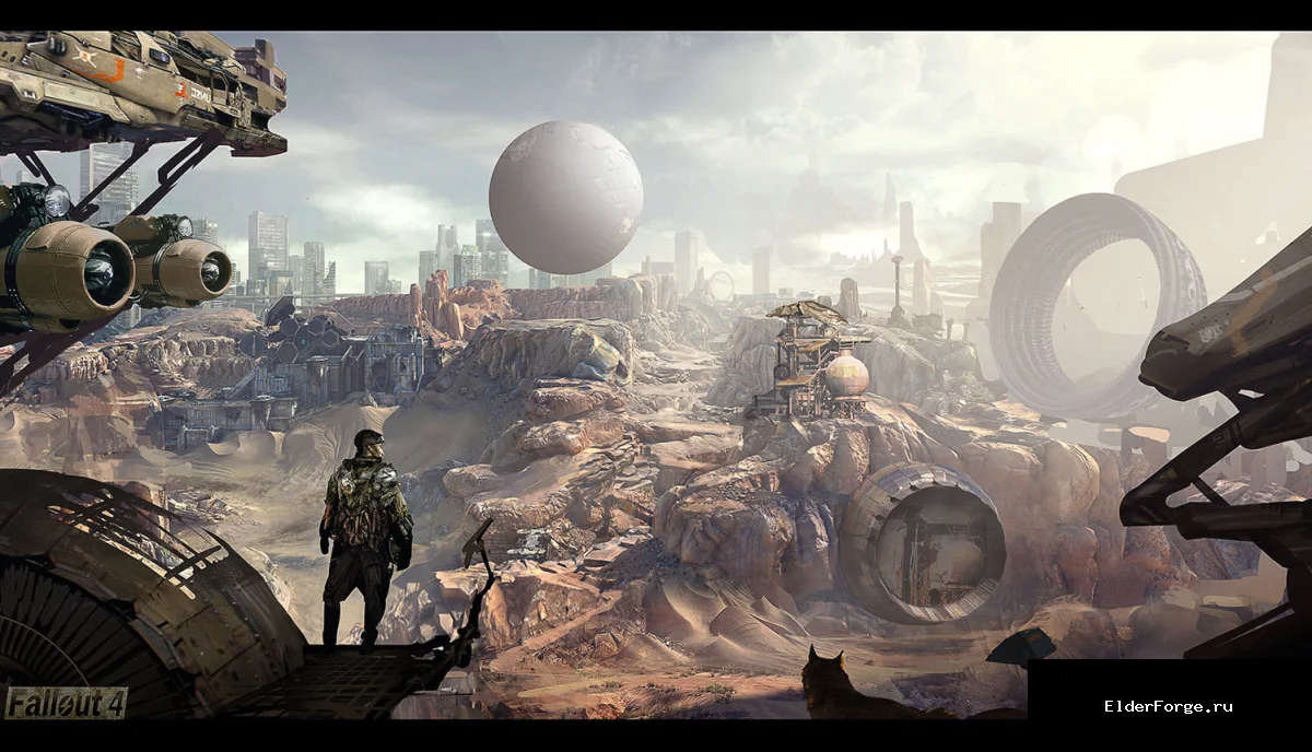 Обложка мода: Мирное Содружество — безжестокий режим для Fallout 4