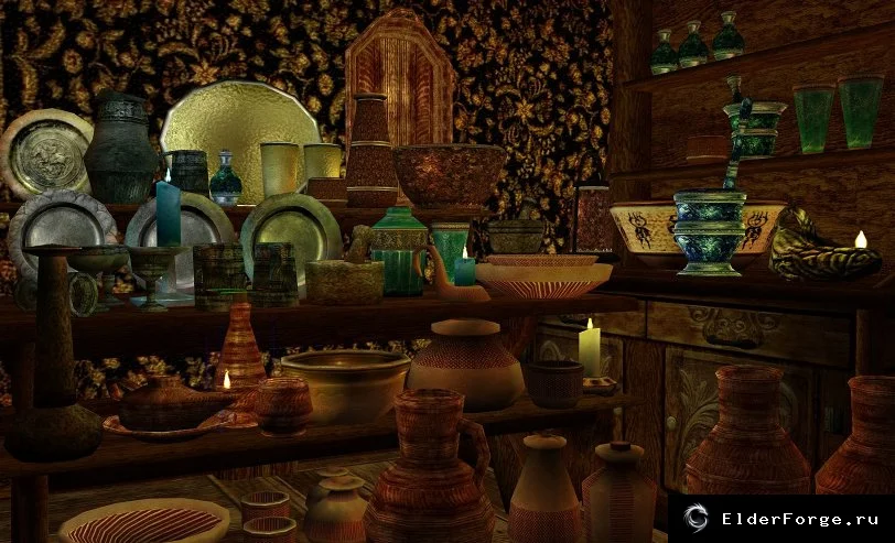 Обложка мода: Mixed Pottery — новые текстуры бытовых предметов в Morrowind