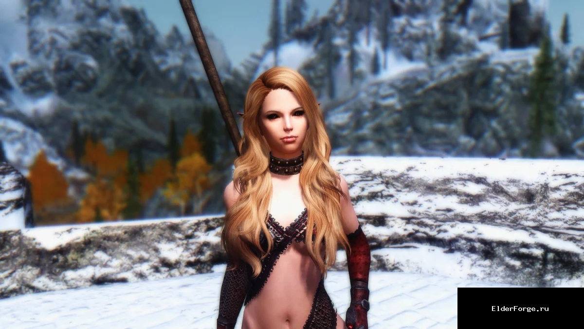 Обложка мода: Miyu – Пресет персонажа для Skyrim LE: новые глаза, брови и прическа