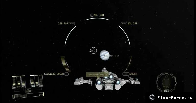 Обложка мода: Мод скорости корабля в Starfield: ускоренное путешествие между планетами и орбита